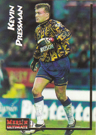 Kevin Pressman Sheffield Wednesday 1995/96 Merlin Ultimate #187